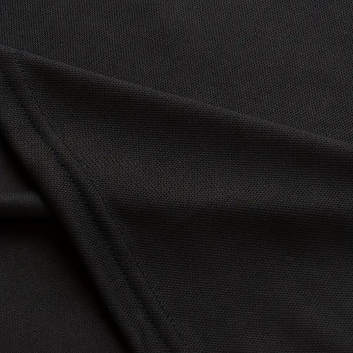 Men's Polo with Subtle Print - Noah-Black-XS-The Livary
