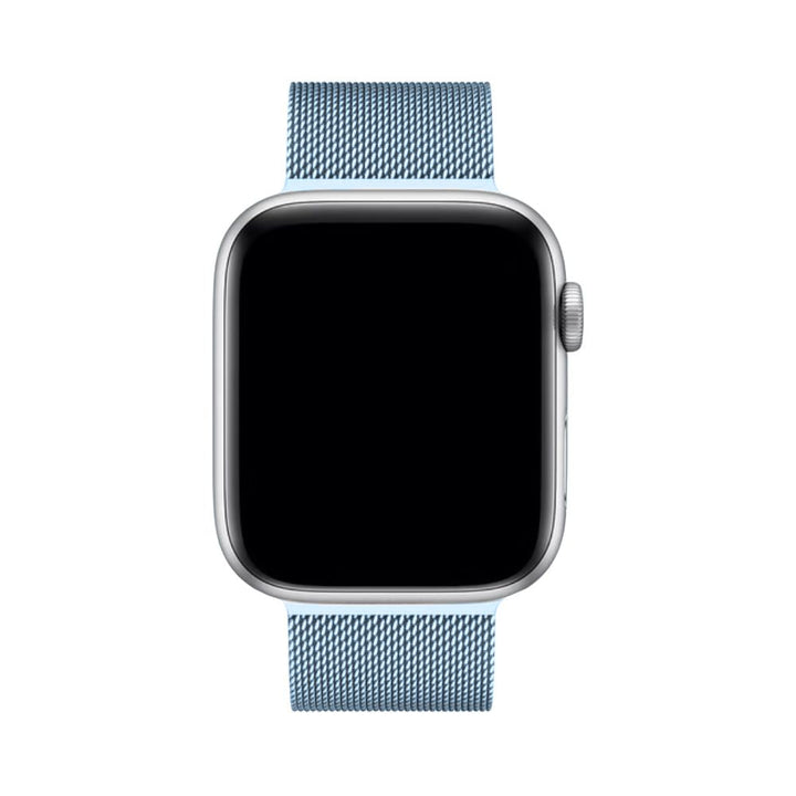 Milanese Apple Watch Band – SteelFlex-38mm | 40mm | 41mm | 42mm-Silver-The Livary