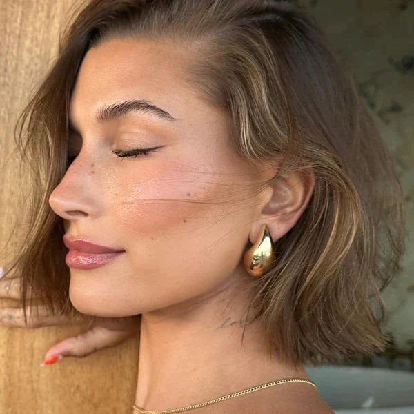 Vintage Teardrop Earrings - Aurielle-Gold-The Livary