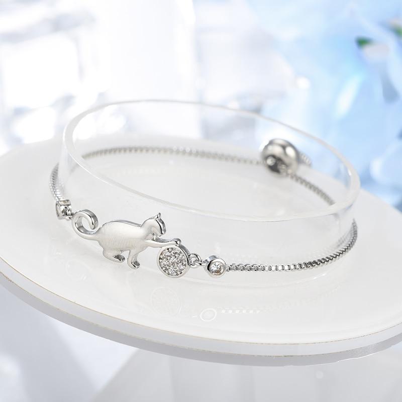 Stylish Cat Bracelet - PurrAmour-The Livary