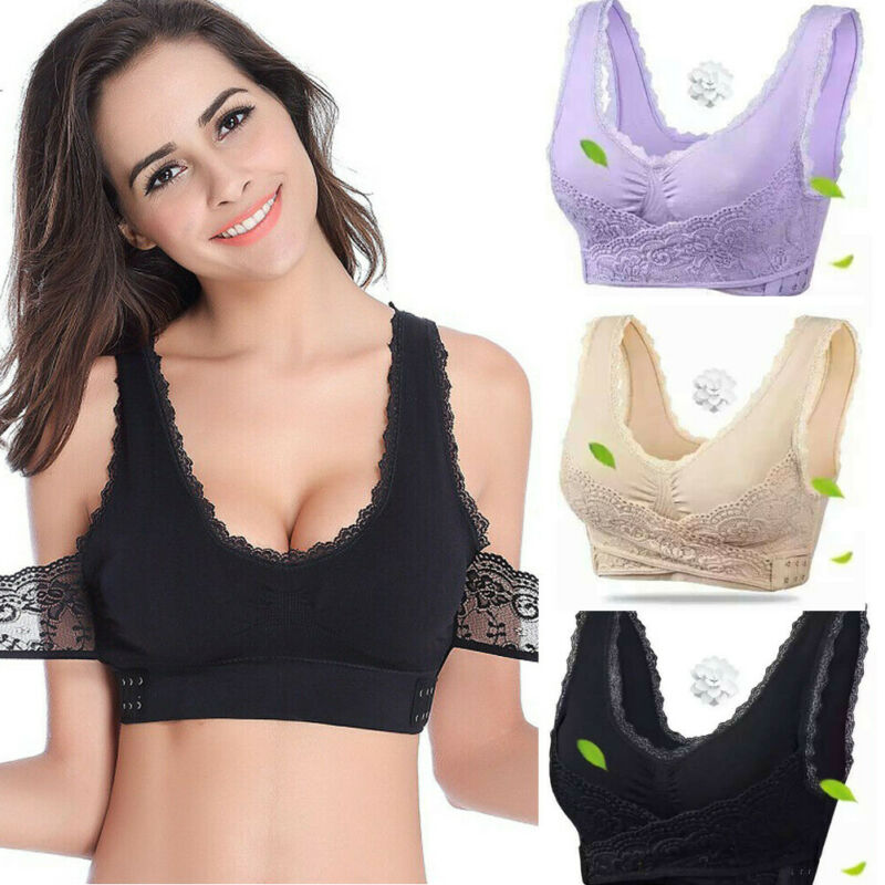 Comfort Bra with Side Closure – Elena-Black-S-The Livary