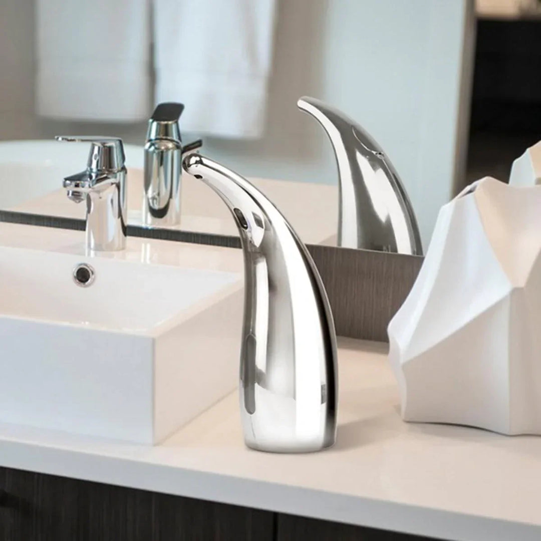 Automatic Soap Dispenser with Sensor – PureSense-Wood-The Livary