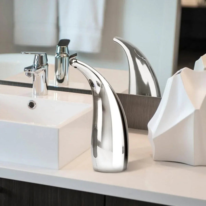 Automatic Soap Dispenser with Sensor – PureSense-Wood-The Livary