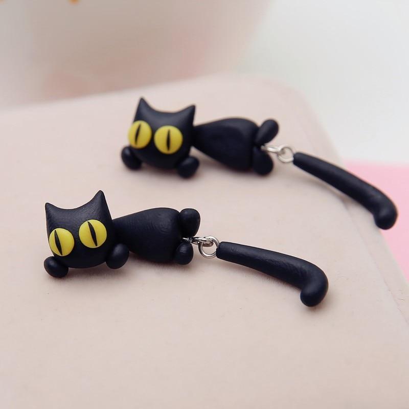 Cute Cat Paw Earrings - Purrfect Paws-The Livary