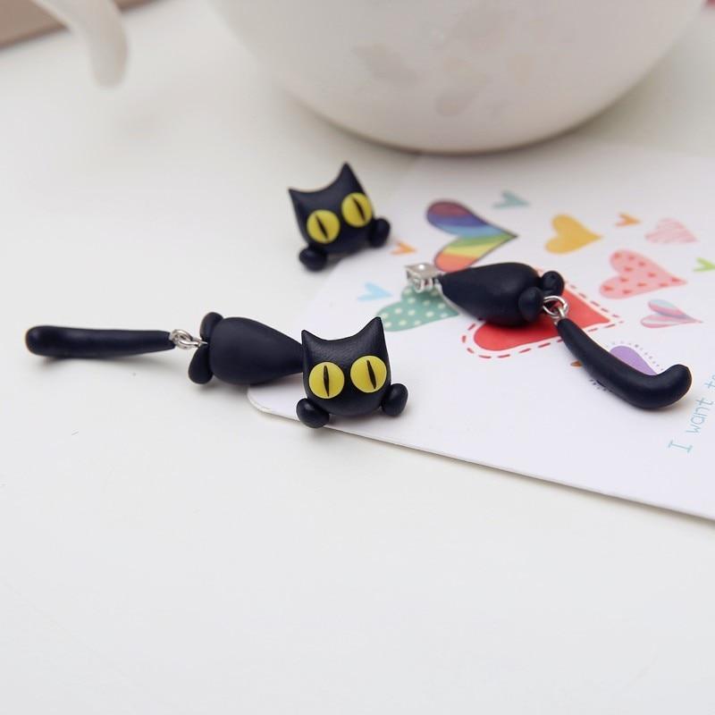 Cute Cat Paw Earrings - Purrfect Paws-The Livary