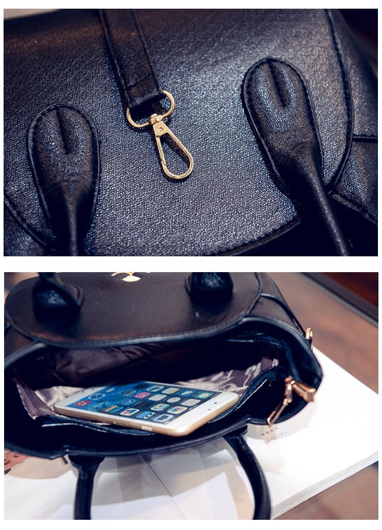 Ladies' Handbag - CatWalk™-Black-The Livary