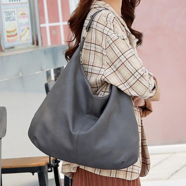 Ladies Shoulder Bag - Mila-Brown-The Livary