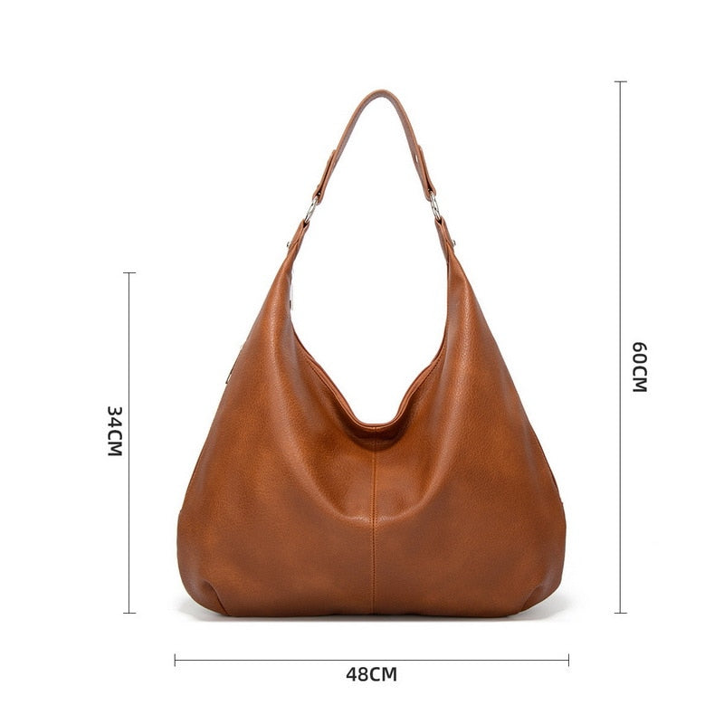 Ladies Shoulder Bag - Mila-Brown-The Livary
