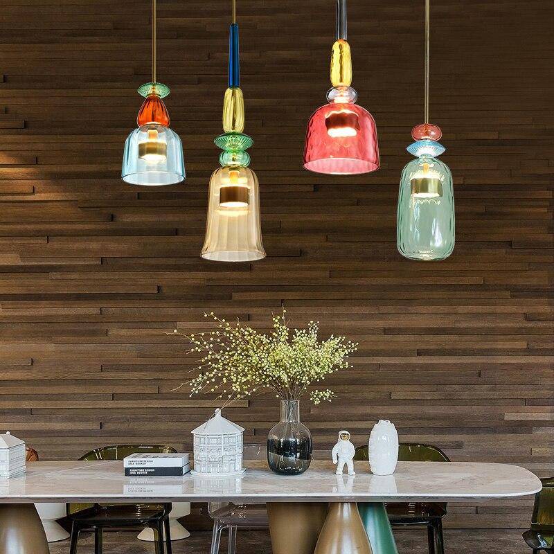 Stylish Coloured Ceiling Lamp - Sofia-A-The Livary