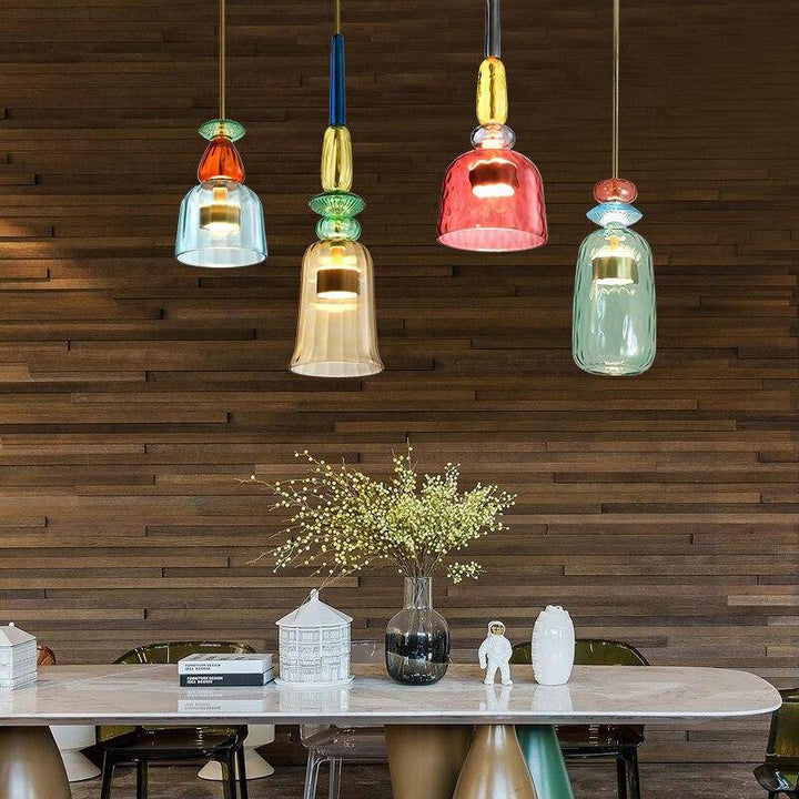 Stylish Coloured Ceiling Lamp - Sofia-A-The Livary