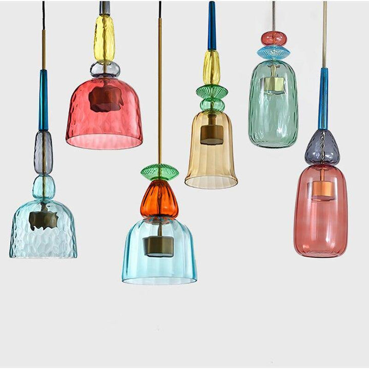 Stylish Coloured Ceiling Lamp - Sofia-A-The Livary