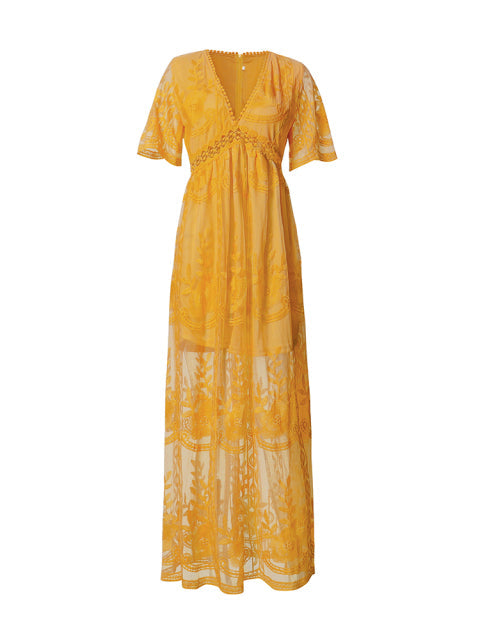 Light summer dress made of viscose for women – Merly-White-S-The Livary
