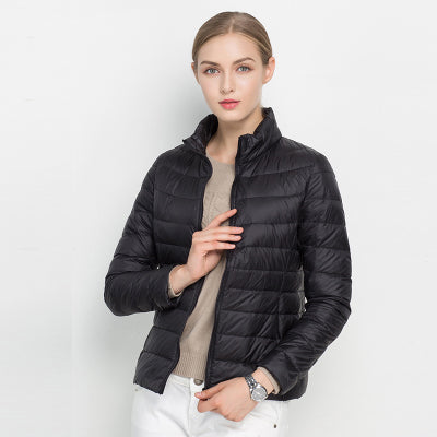 Urban Chic Lightweight Down Jacket - Diana-Black-S-The Livary