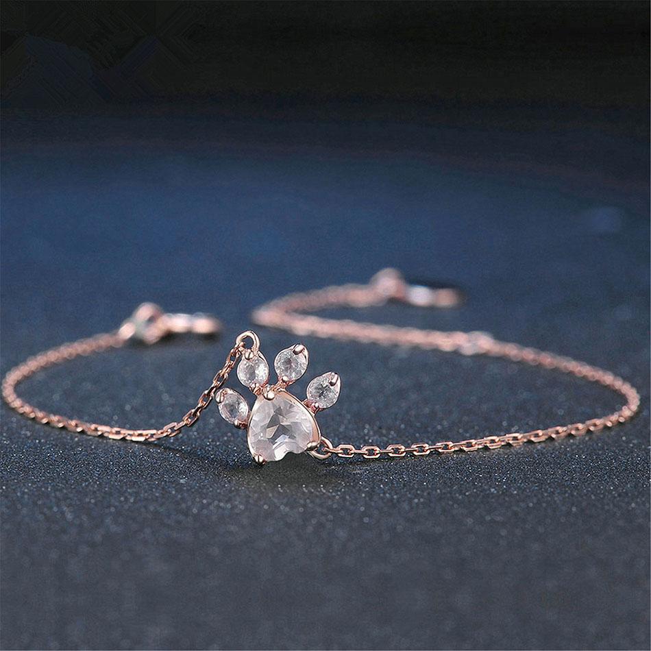Rose Quartz Bracelet - LovePaw™-The Livary