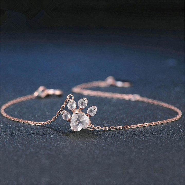 Rose Quartz Bracelet - LovePaw™-The Livary