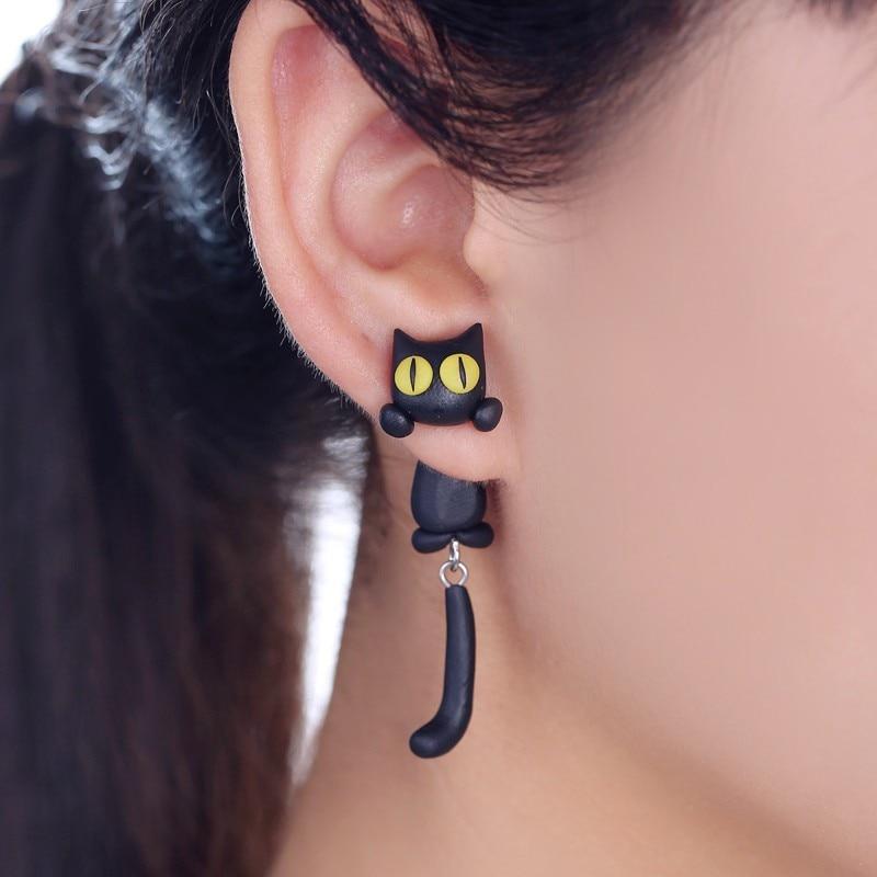 Cute Cat Paw Earrings - Purrfect Paws-The Livary