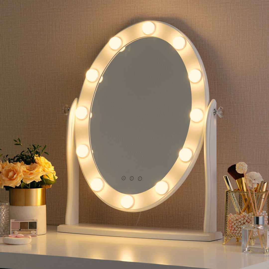 Make-up Mirror Lighting - GlowLuxe-4 Pears-The Livary