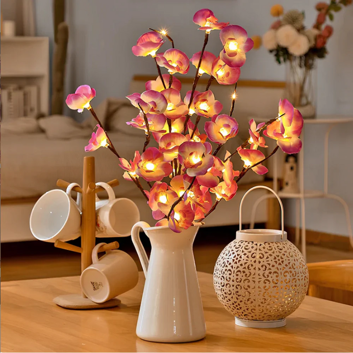 Illuminated Decorative Branches - LumaBranches-Purple Orchid-The Livary