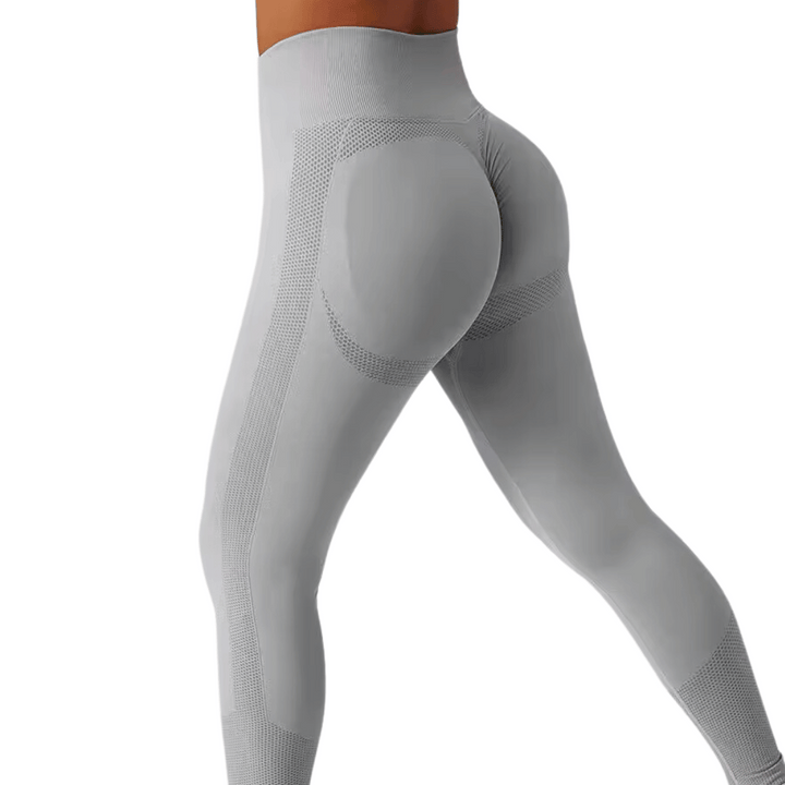 High Waist Ladies' Sports Leggings – FlexFit-Grey-S-The Livary