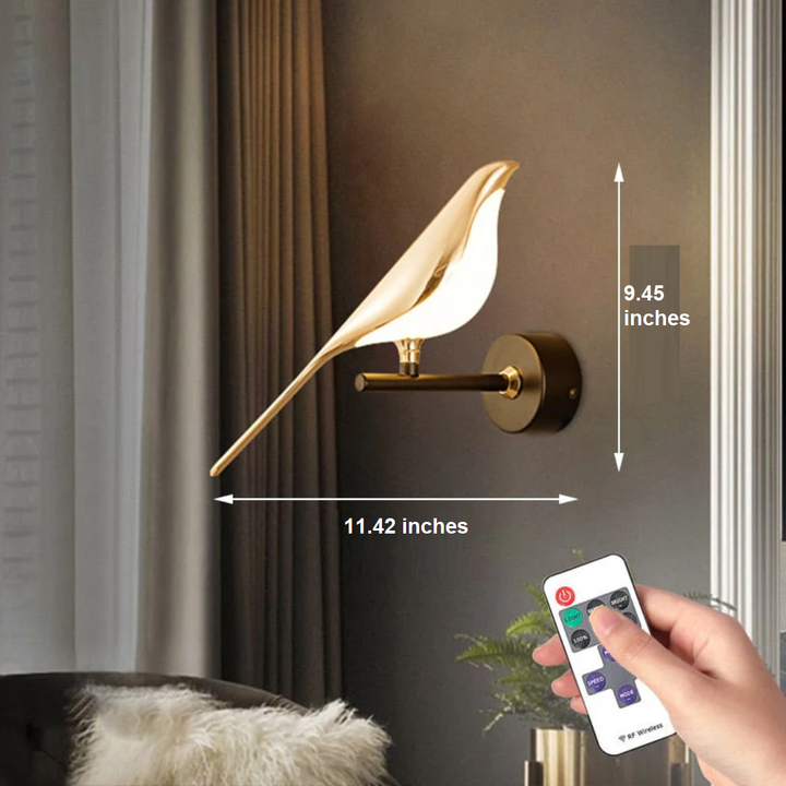 Rotating LED Wall Lamp - LuminaBird