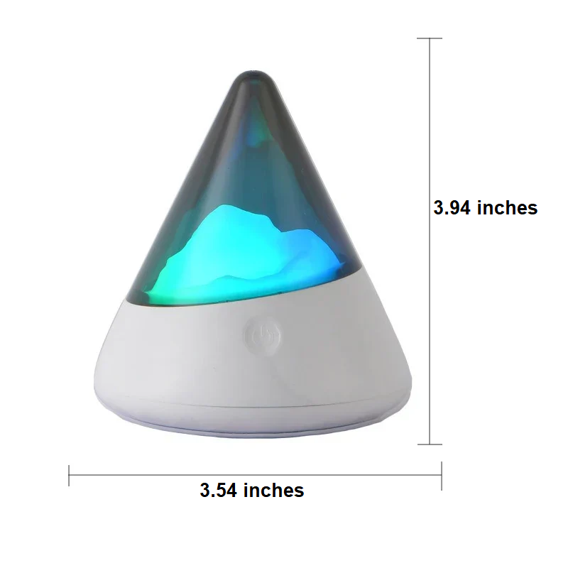 Wireless LED Iceberg Night Light - IceGlow-Multicolour-The Livary