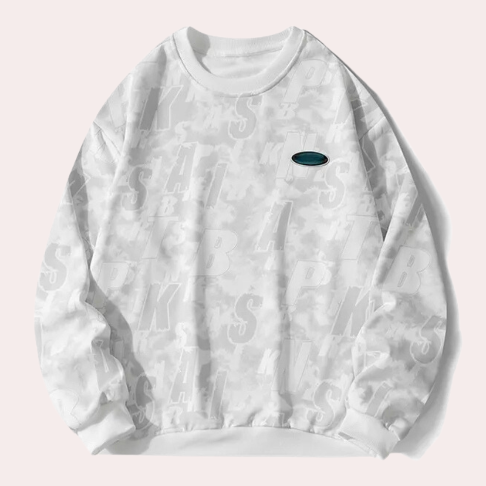 Luxury Sweatshirt for Men - Miles-White-S-The Livary