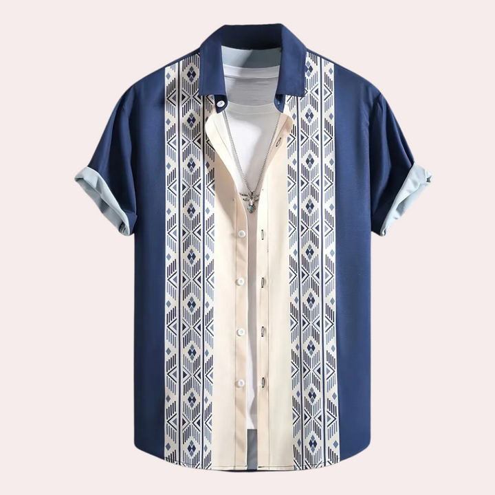 Lightweight Summer Shirt for Men - Cassian-S-The Livary