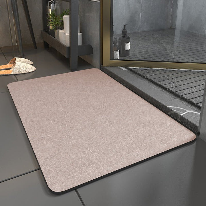 Quick Drying Non-Slip Bath Mat – DryStep-Light pink-40x60cm-The Livary