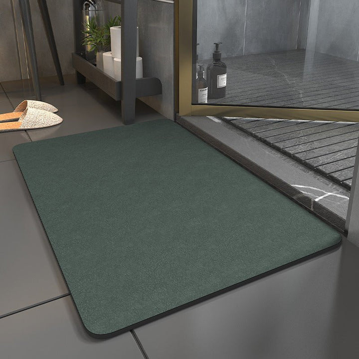 Quick Drying Non-Slip Bath Mat – DryStep-Green-40x60cm-The Livary