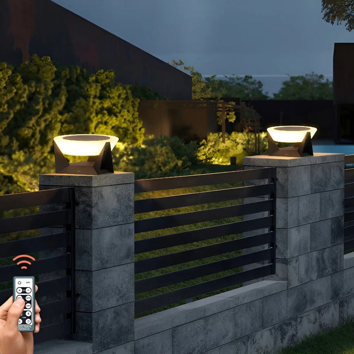 Luxury Solar Garden Lamp with Japanese Style - ZenGlow-The Livary