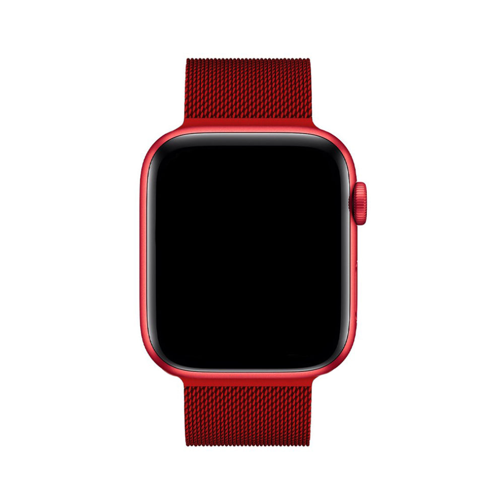 Milanese Apple Watch Band – SteelFlex-38mm | 40mm | 41mm | 42mm-Silver-The Livary