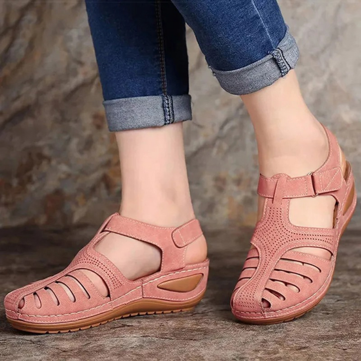 Lightweight Orthopedic Fly Knitted Shoes | Superior Comfort-2.5-Pink-The Livary