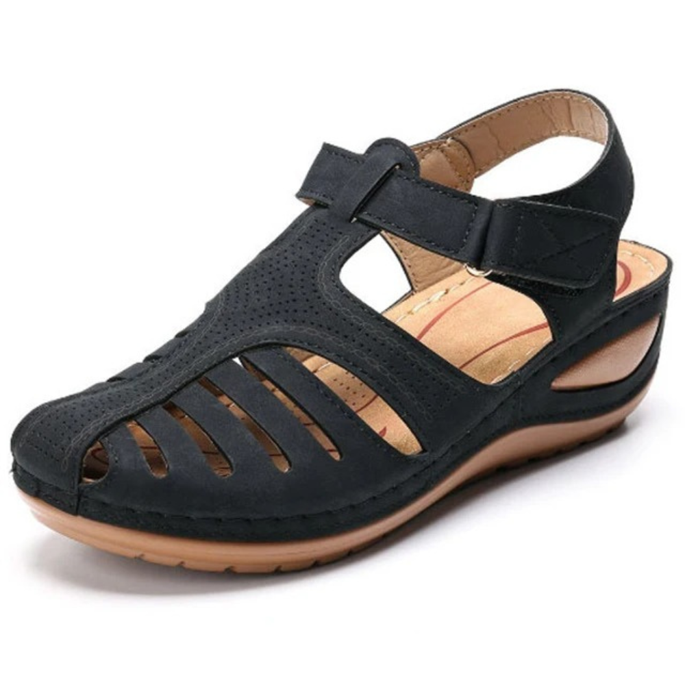 Lightweight Orthopedic Fly Knitted Shoes | Superior Comfort-2.5-Black-The Livary