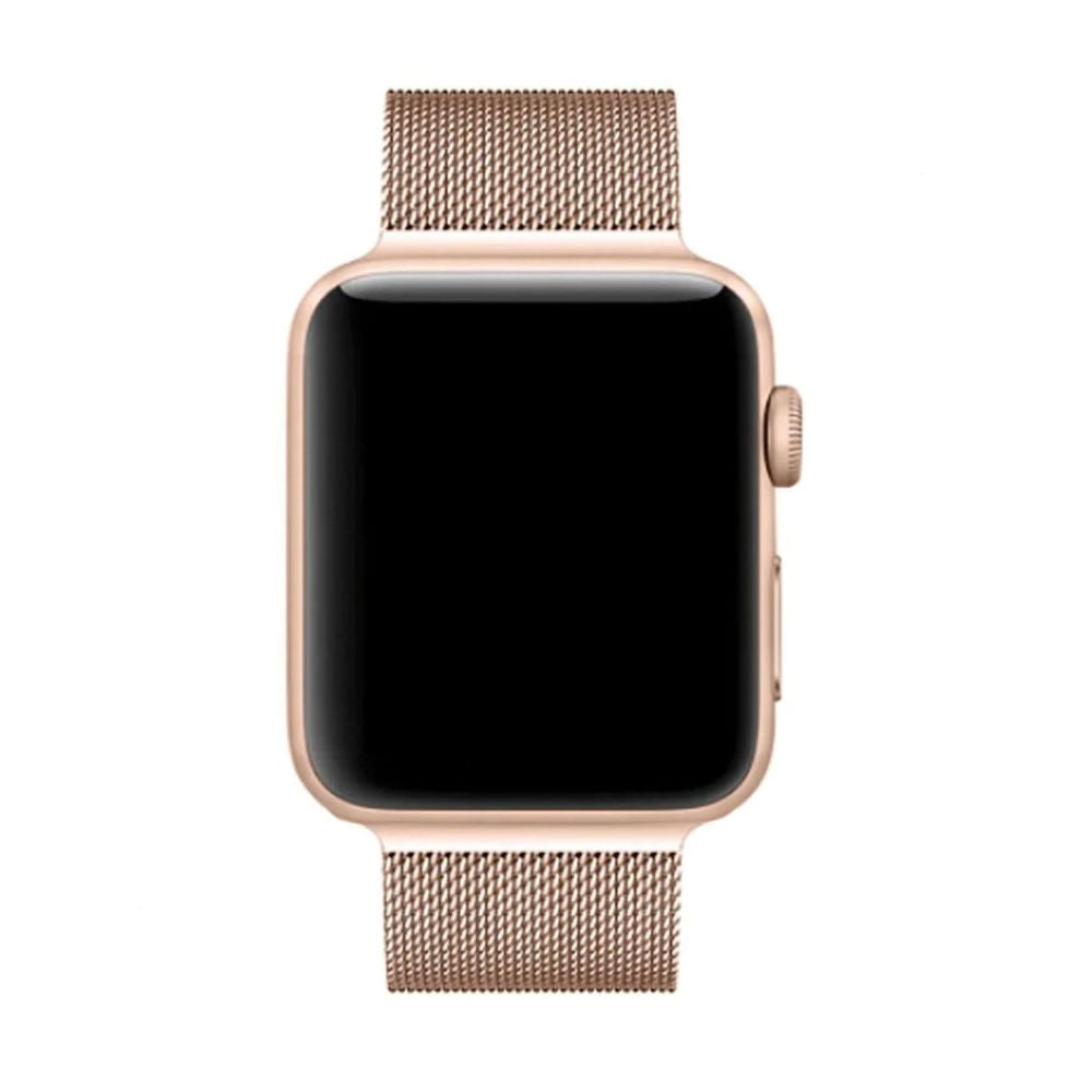 Milanese Apple Watch Band – SteelFlex-38mm | 40mm | 41mm | 42mm-Silver-The Livary