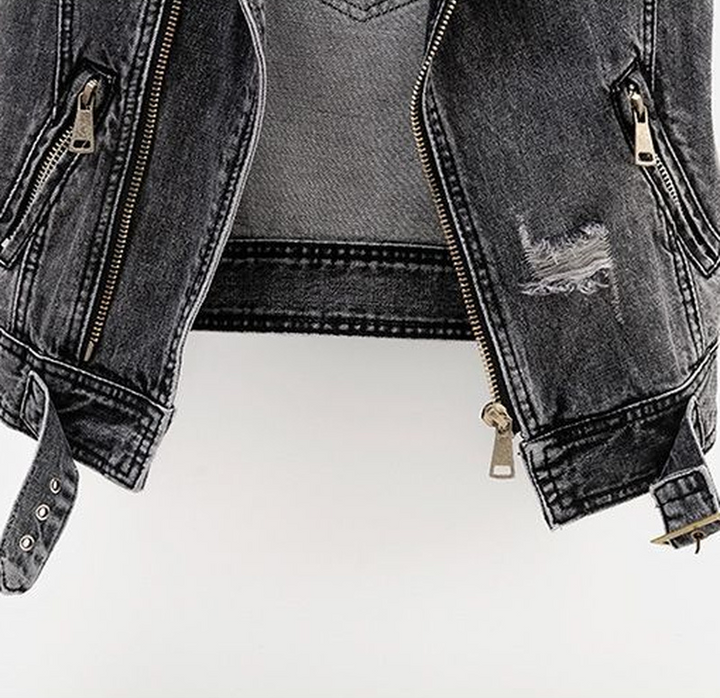 Cool Ladies Denim Jacket - Nova-S-The Livary