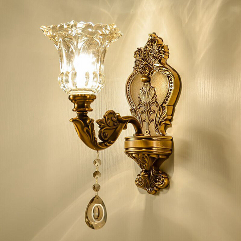 Vintage Gold Wall Lamp – Aureo-1-The Livary