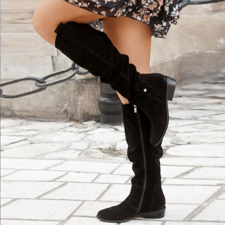 Trendy Ladies' Boots - Bella-Black-2.5-The Livary