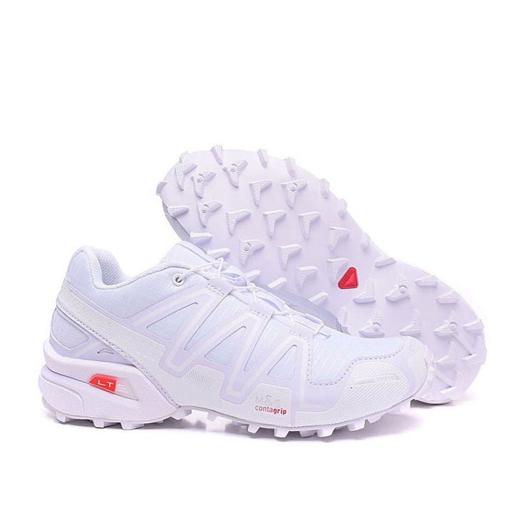Robust men's hiking shoes for outdoor adventures – Leandro-White-6-The Livary