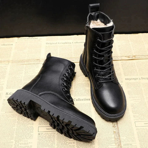 Trendy Black Women's Winter Boots - Yara-3-The Livary