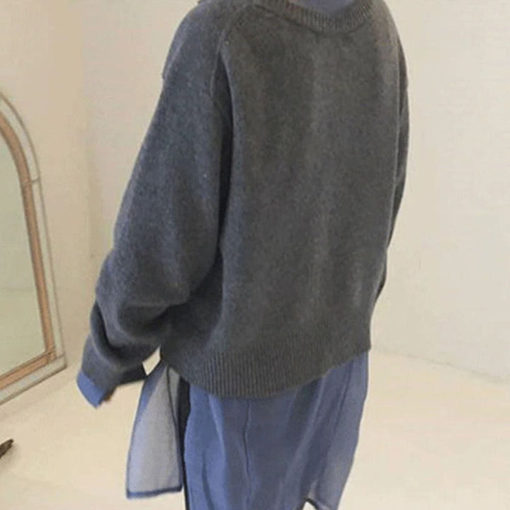 Luxury Cashmere Vest with Button Details - Aurora-Brown-S-The Livary