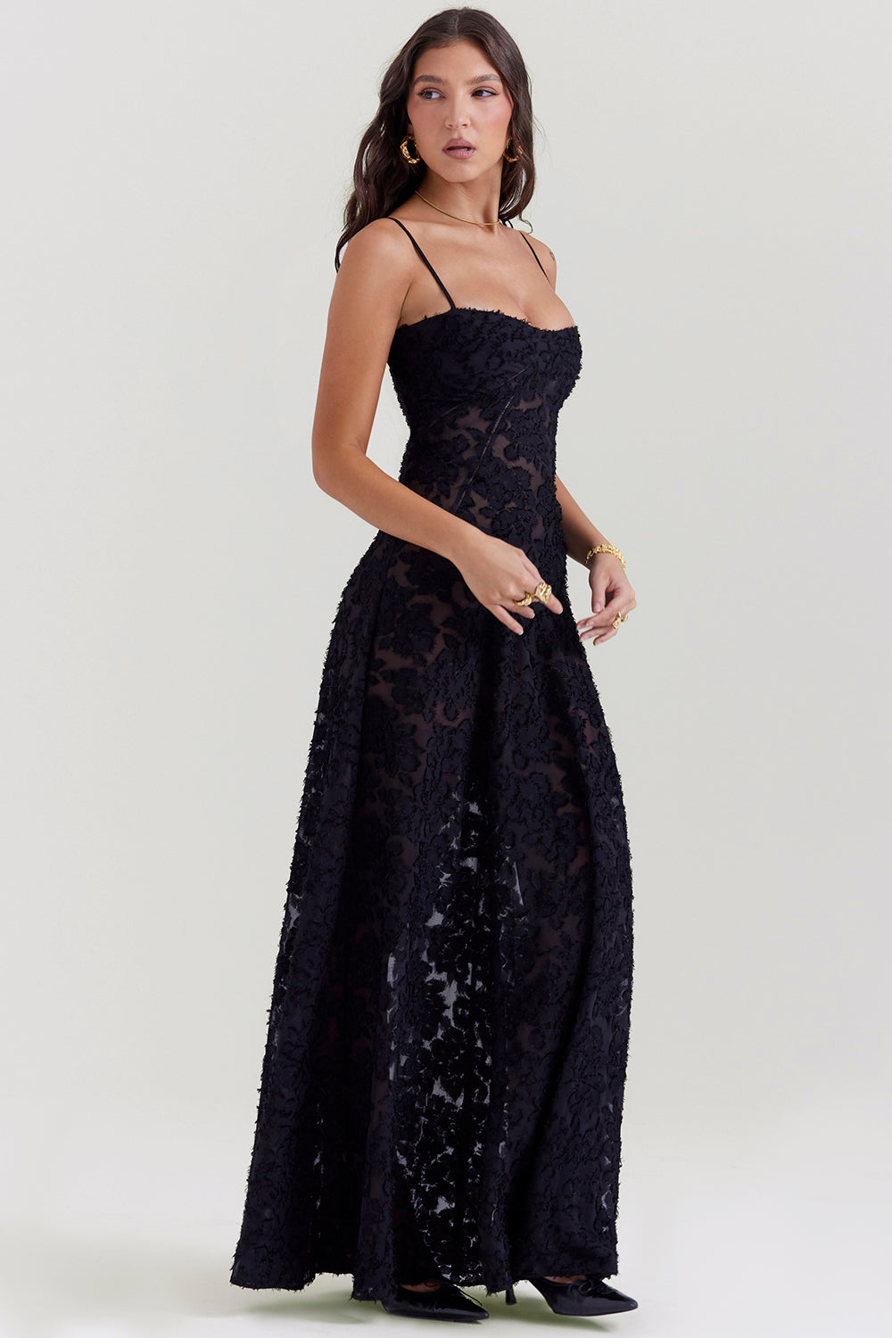 Stylish Sleeveless Dress – Viviana-Black-XS-The Livary