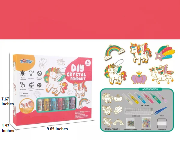 Do-It-Yourself Keyring Painting Kit - SparkleArt