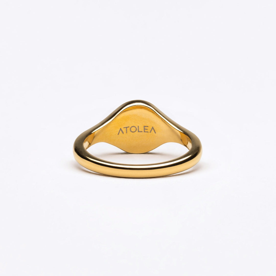 Sun Signet Ring - Solara-5-Gold-The Livary