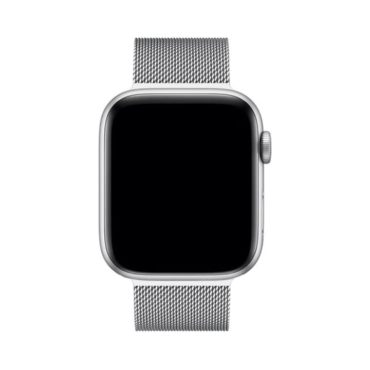 Milanese Apple Watch Band – SteelFlex-38mm | 40mm | 41mm | 42mm-Silver-The Livary