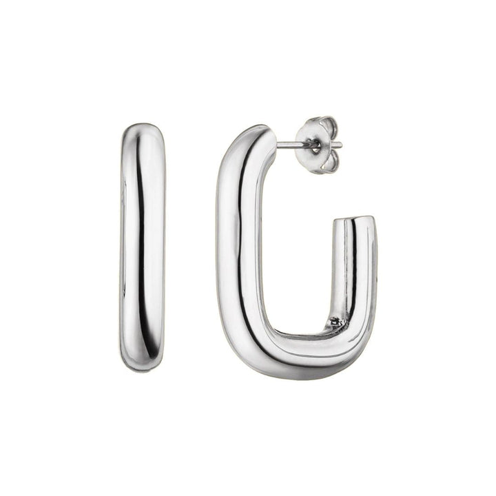 Stylish Earrings for Women - Naxos-Silver-The Livary