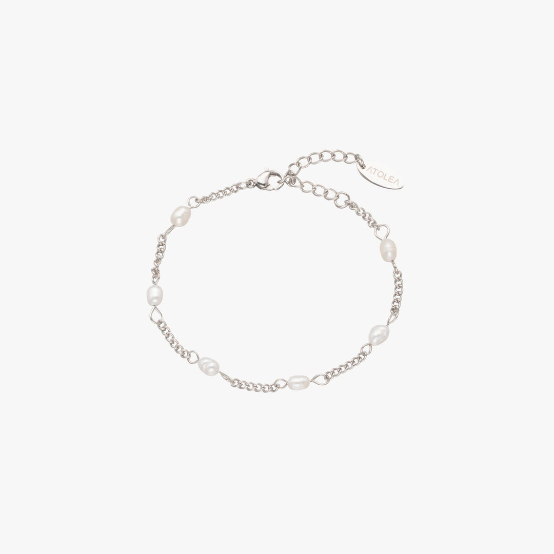 Bracelet with Freshwater Pearls - Amara-Gold-The Livary