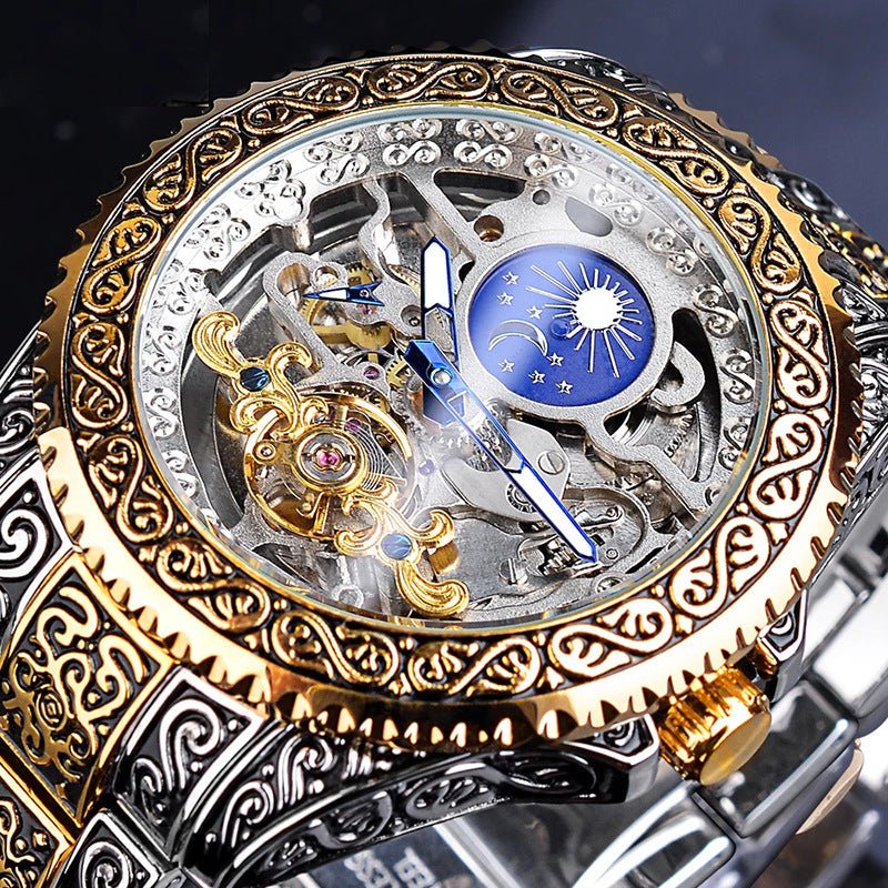 Skeleton Mechanical Men's Watch – Valtor-The Livary