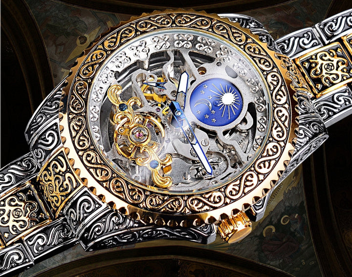 Skeleton Mechanical Men's Watch – Valtor-The Livary