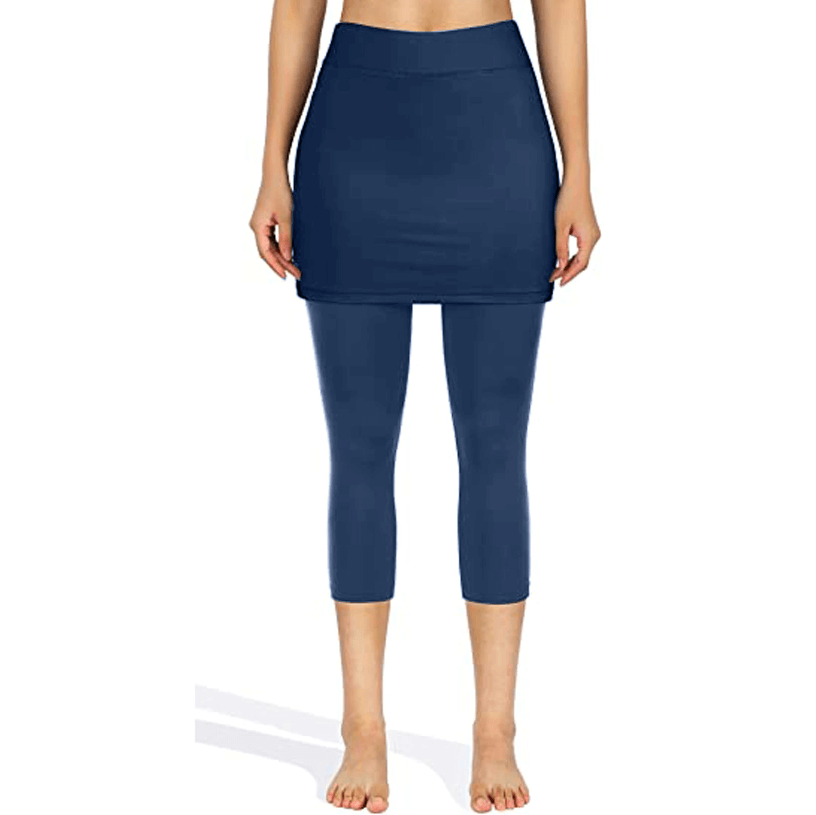 Rock leggings with practical side pockets – Mireille-Wine red-S-The Livary