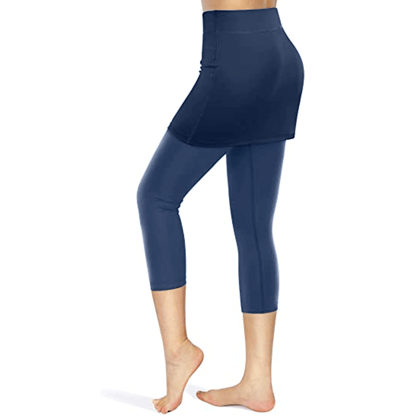 Rock leggings with practical side pockets – Mireille-Wine red-S-The Livary
